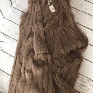 Rain & Rose rabbit vest